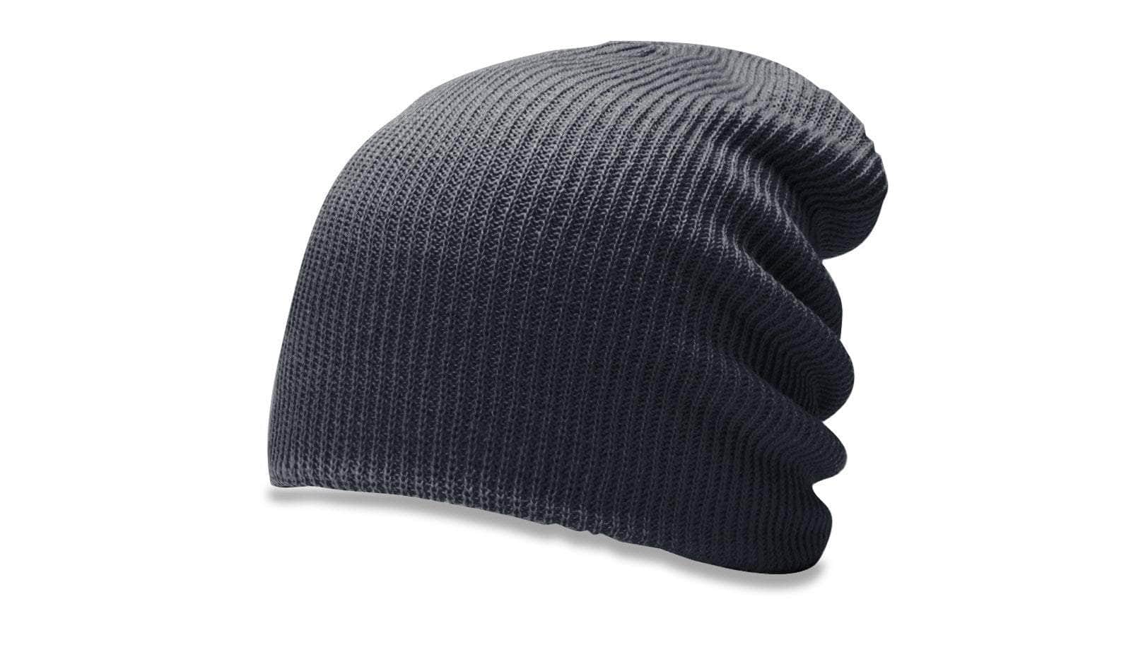 Richardson 149 – Super Slouch Uncuffed Knit Beanie | Custom Beanies with Your Logo in Bulk-Gun Metal-Dekni-Creations