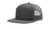 Richardson 168 – 7-Panel Flat Bill Trucker Hat | Custom Hats with Your Logo in Bulk-Charcoal-Dekni-Creations