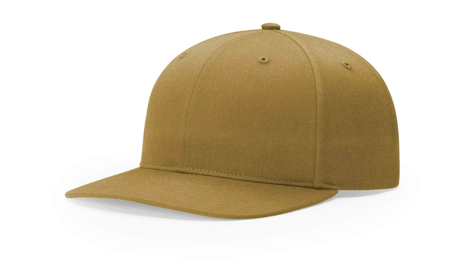 Richardson 312 – Solid Twill Back Trucker Cap | Custom Hats with Your Logo in Bulk-Amber Gold-Dekni-Creations