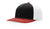 Richardson 312 – Solid Twill Back Trucker Cap | Custom Hats with Your Logo in Bulk-Black/White/Red-Dekni-Creations