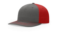 Charcoal/Red