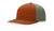 Richardson 312 – Solid Twill Back Trucker Cap | Custom Hats with Your Logo in Bulk-Dark Orange/Dark Loden-Dekni-Creations