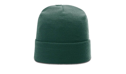 Richardson R18 – Solid Cuffed Beanie | Custom Beanies with Your Logo in Bulk-Dark Green-Dekni-Creations