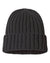 SHORE – Sustainable Recycled Cable Knit Beanie | Custom Beanies with Your Logo in Bulk-Black-Dekni-Creations