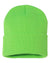 Sportsman SP12 – Solid Knit Beanie Stocking Cap | Custom Beanies with Your Logo in Bulk-Neon Green-Dekni-Creations