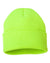 Sportsman SP12 – Solid Knit Beanie Stocking Cap | Custom Beanies with Your Logo in Bulk-Safety Yellow-Dekni-Creations