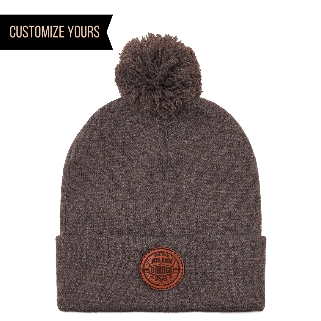 Sportsman SP15 – Knit Pom Beanie Stocking Cap | Custom Beanies with Your Logo in Bulk-Dekni-Creations