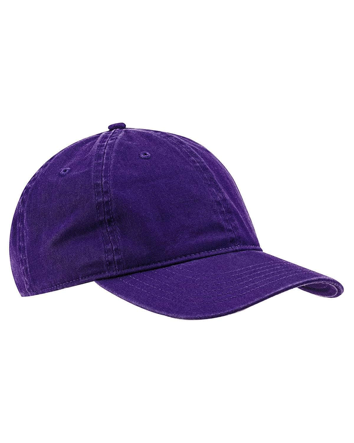 beetroot purple custom econscious ec7000 eco friendly 100% organic cotton natural fiber material baseball cap unstructured dad hat custom designed with personalised logo for business merch decorated in the USA by Dekni Creations  