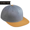 birch grey c55 ct 5 panel pinch front structured hard hat flat bill snap back high profile customized leather patch or embroidered logo for bulk ordering