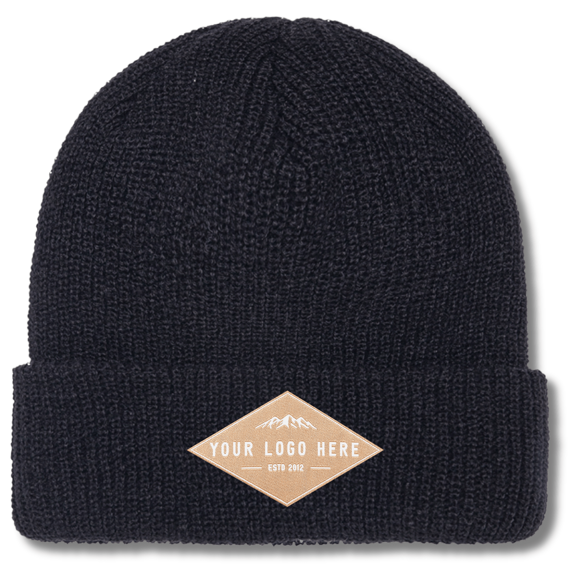 Flexfit 1545K – Ribbed Knit Beanie | Custom Beanies with Your Logo in Bulk