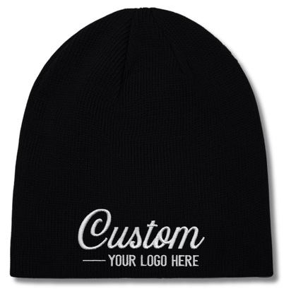 Econscious EC7040 – 100% Organic Cotton Beanie | Custom Beanies with Your Logo in Bulk-embroidered-Dekni Creations Inc.