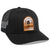 Black Richardson 112 custom patch trucker hat with your logo by Dekni Creations