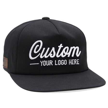 Yupoong 6502 – 5-Panel Snapback Flat Bill Hat | Custom Hats with Your Logo in Bulk-Dekni-Creations