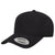 black Yupoong YP Classics - 5-Panel Snapback with Perforated Cap - 5389AP Structured, six-panel, high-profile Made from light-weight polyester with perforated panels for breathability