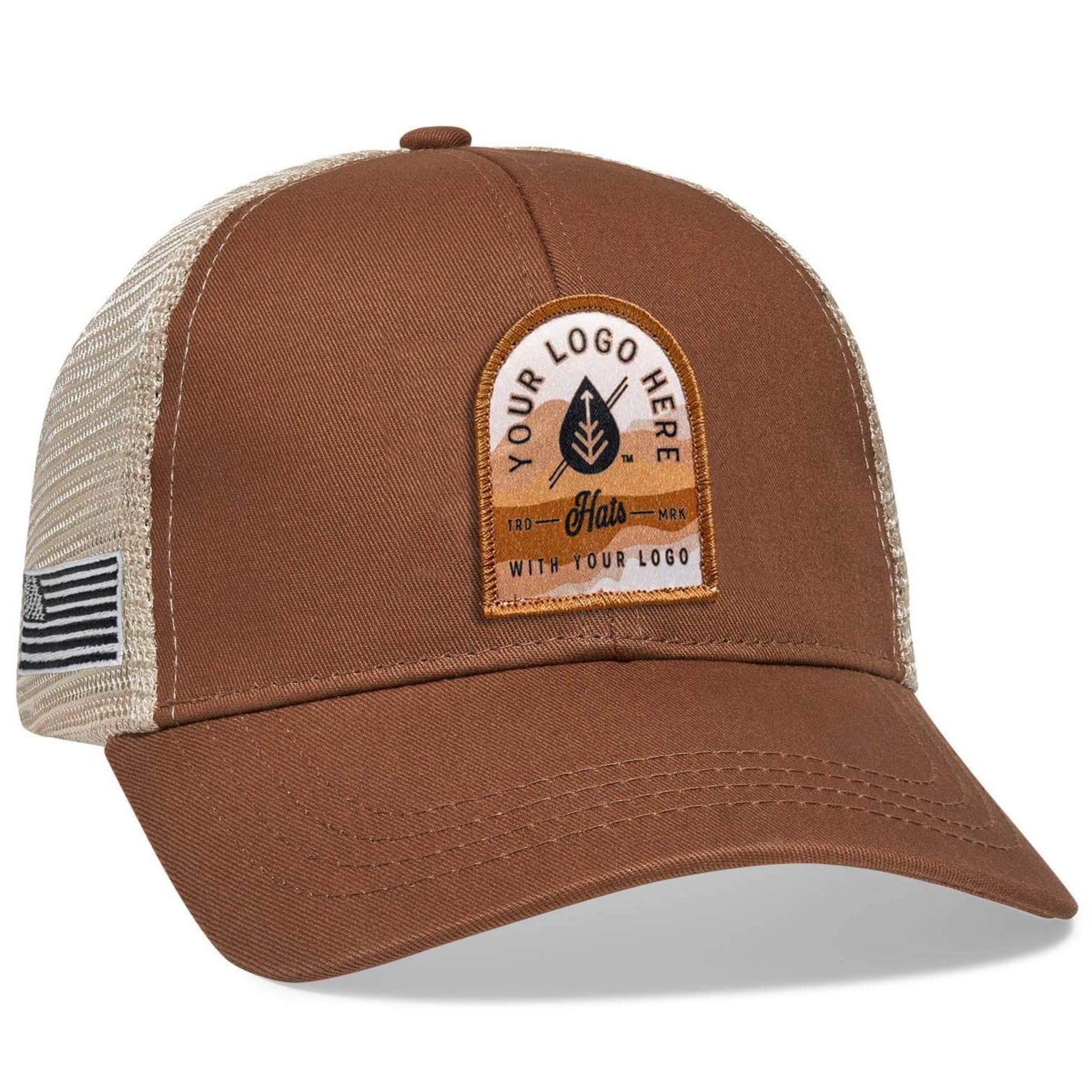 Econscious EC7070 – Sustainable Organic Cotton & Recycled Polyester Trucker Hat | Custom Hats with Your Logo in Bulk-Dekni-Creations