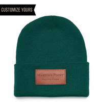 bulk customized 1501kc yupoong leather patch beanies online