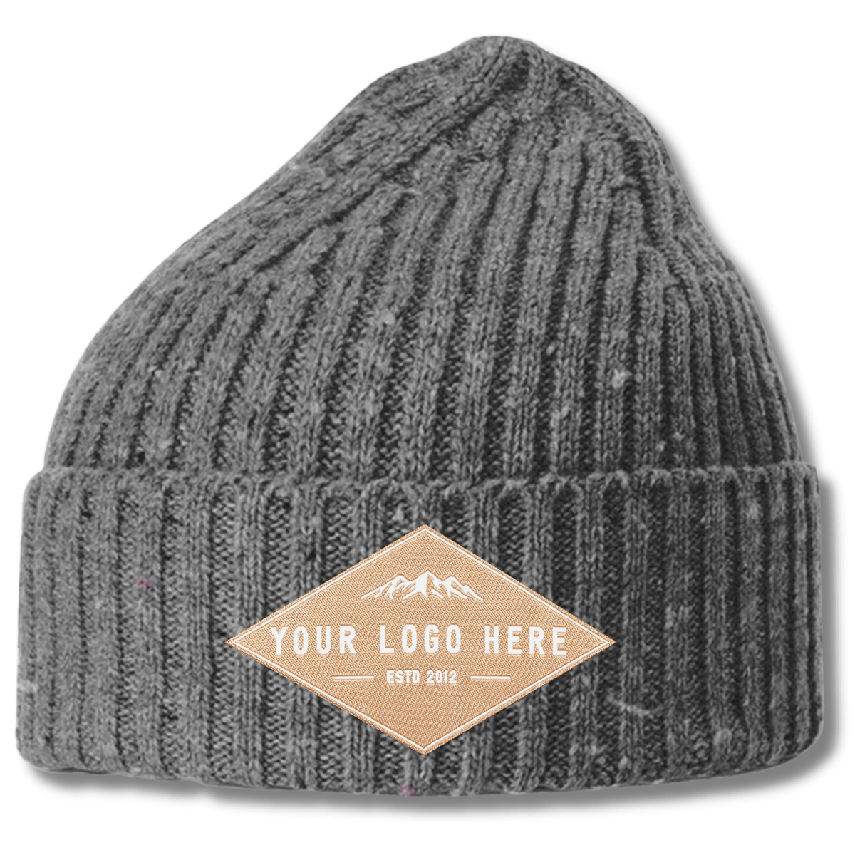 Custom Merino Wool Blend Beanie | Bulk Custom Beanies with