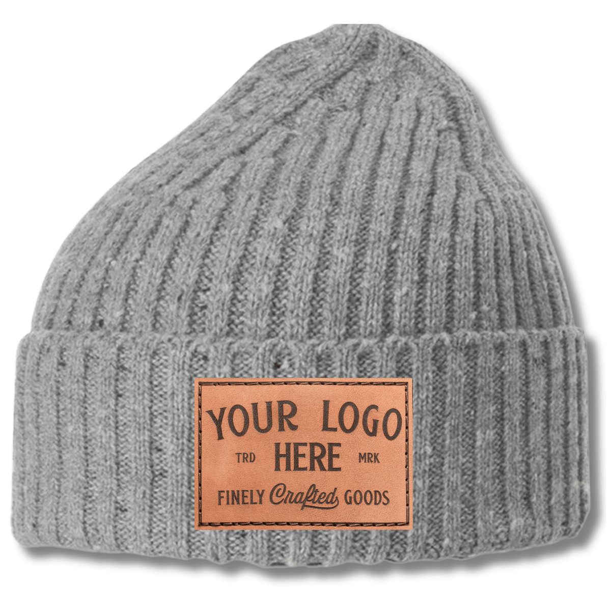 Custom Merino Wool Blend Beanie | Bulk Custom Beanies with