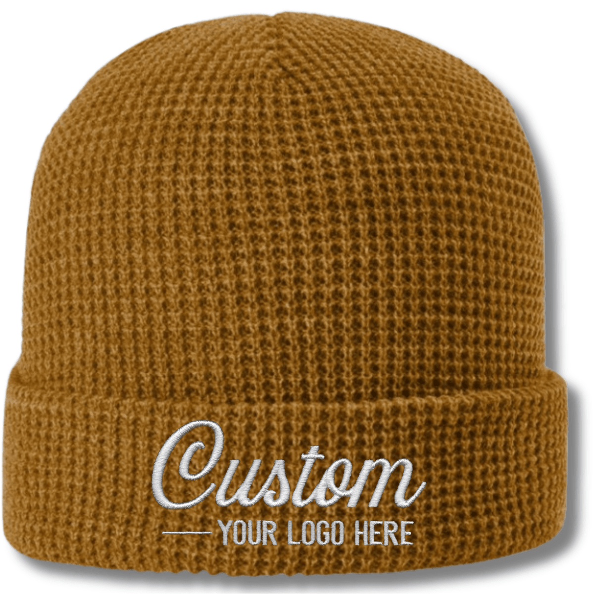 Richardson 146 – Waffle Knit Cuffed Beanie | Custom Beanies with Your Logo in Bulk