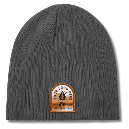 Econscious EC7040 – 100% Organic Cotton Beanie | Custom Beanies with Your Logo in Bulk-embroidered-Dekni Creations Inc.