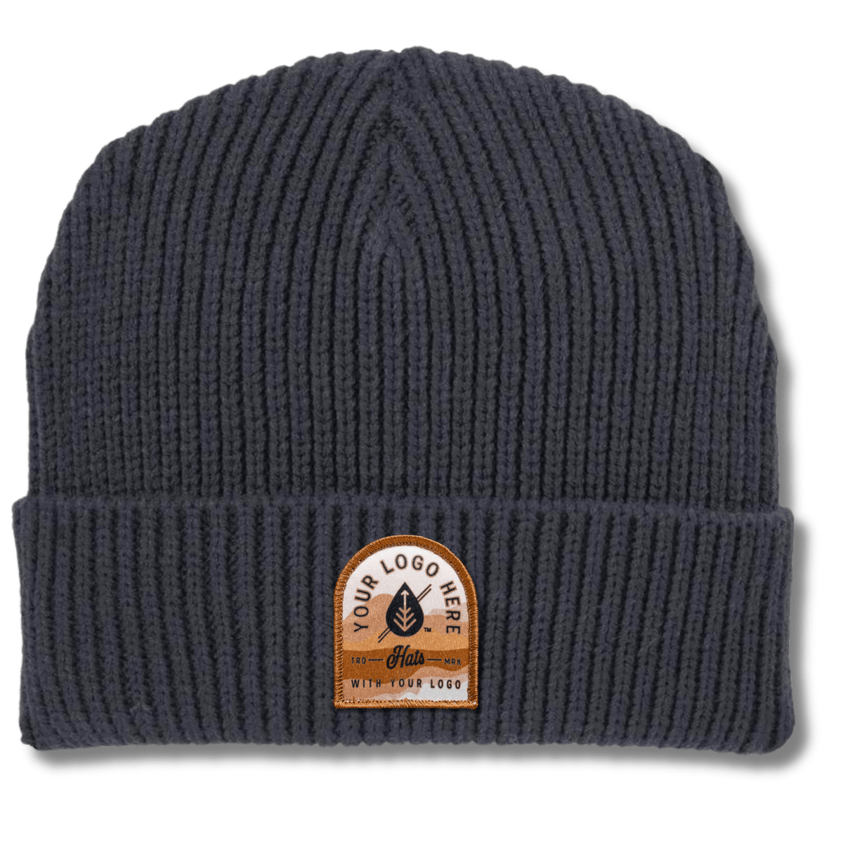 Port Authority C908 – Watch Cap Beanie | Custom Beanies with Your Logo in Bulk-printed-patch-Dekni Creations Inc.