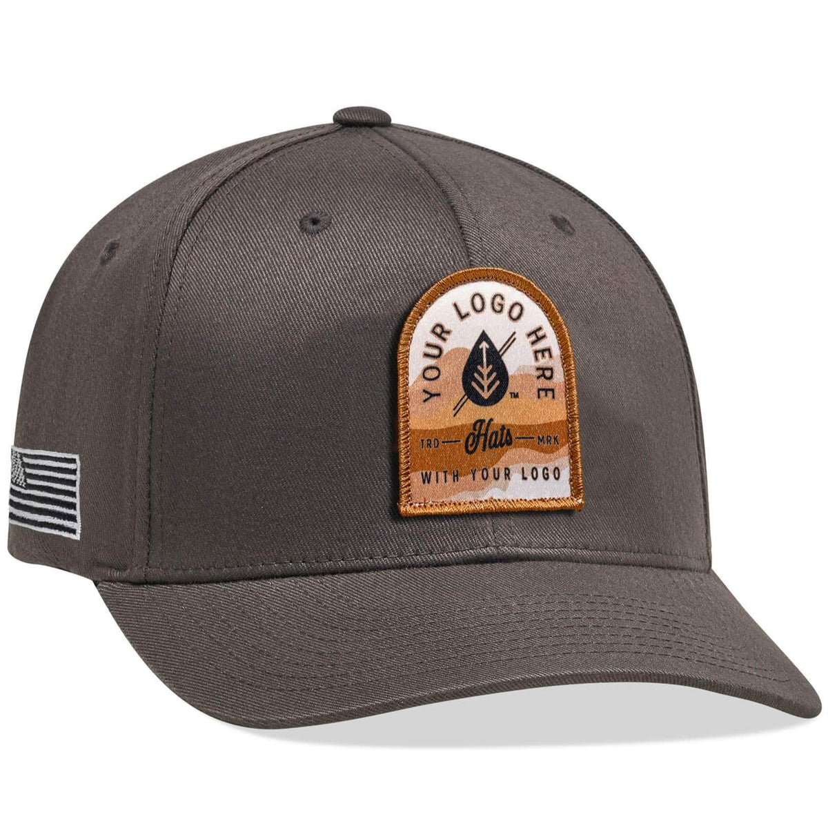 Custom Wool Blend Fitted Cap | Flexfit 6477 Cap with Your
