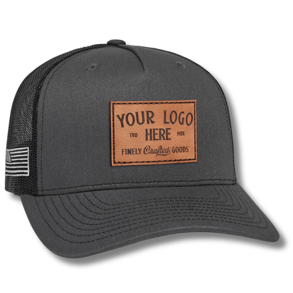 Richardson 112FP – 5-Panel Snapback Trucker Hat | Custom Hats with Your Logo in Bulk-Dekni-Creations