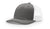 Charcoal White Richardson 112FP Low Profile Trucker Hat Blank for Customizing With Your Logo In Bulk by Dekni Creations