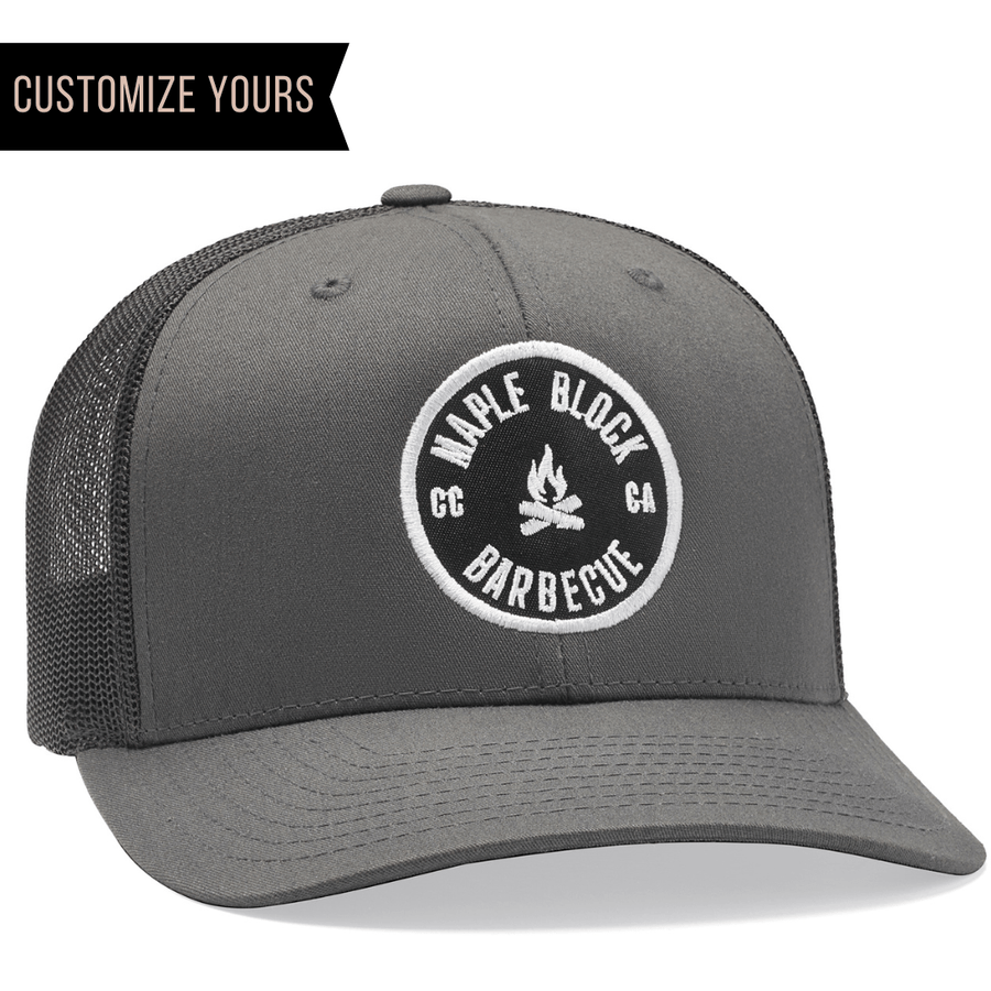 Custom Logo Baseball Cap. Ships in 2-3 Days - Handmade Sustainably 