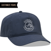 custom designed eco friendly sustainable 100% organic cotton 5 panel baseball dad hat unstructured EC7087 Pacific color with standard embroidery logo bulk ordering