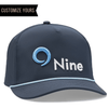 blue ba671 rope custom hats embroidered logo