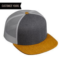 customizable with logo grey birch trucker hats bulk