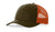 dark loden jaffa orange richardson 115 low profile trucker customizable hats in bulk online with your logo for business