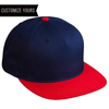 dark navy red c55 ct 5 panel pinch front structured hard hat flat bill snap back high profile customized leather patch or embroidered logo for bulk ordering