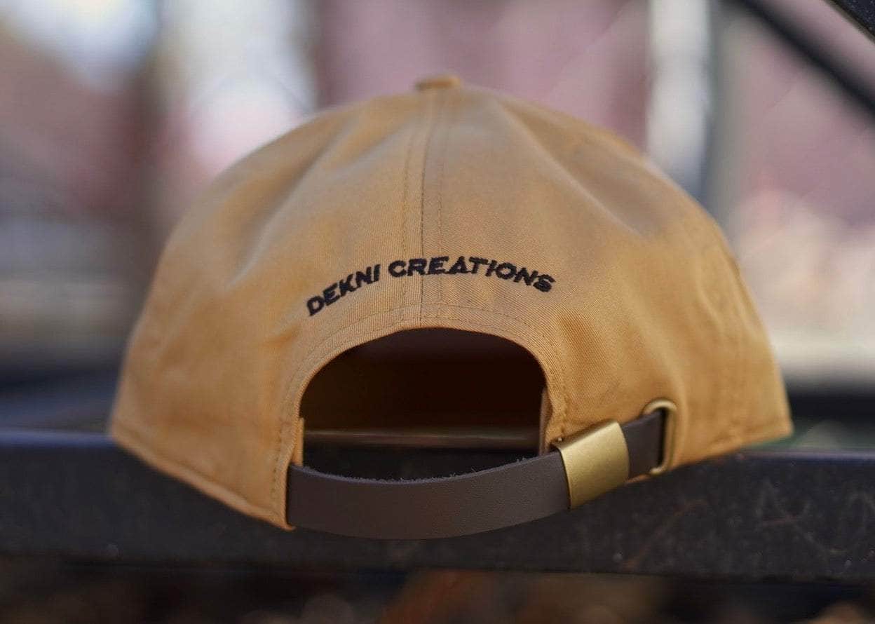 embroidery on back of hat custom
