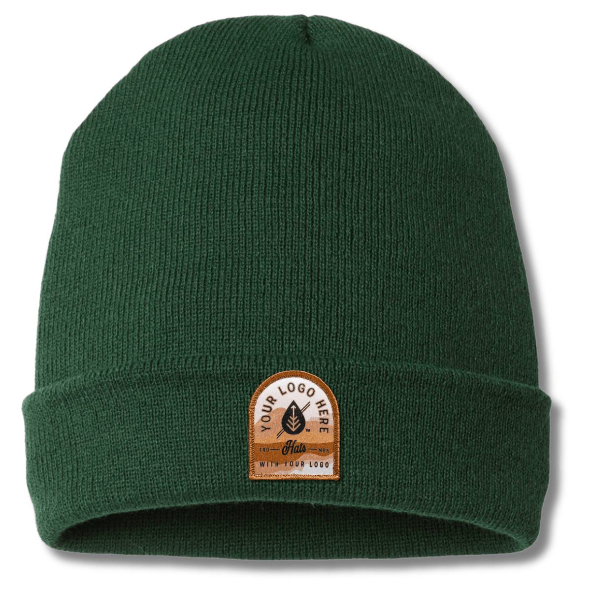 ニットキャップ・ビーニー [THE MUSEUM VISITOR]CUBIC LOGO STITCHED BEANIE(2col) THE MUSEUM VISITOR】 CUBIC LOGO STITCHED BEANIE (BLACK)