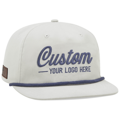 BA671 – 5-Panel Rope Golf Cap | Custom Hats with Your Logo in Bulk-Dekni-Creations