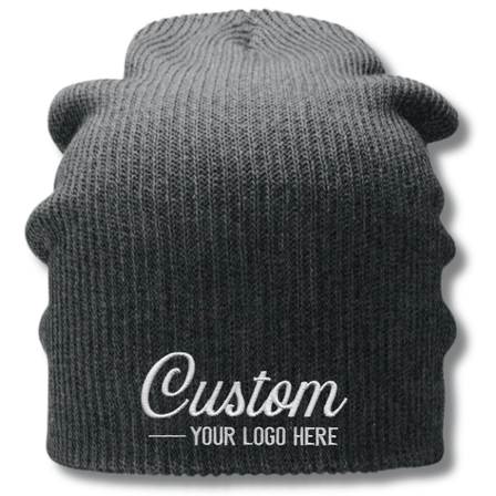 Richardson 149 – Super Slouch Uncuffed Knit Beanie | Custom Beanies with Your Logo in Bulk-embroidered-Dekni Creations Inc.