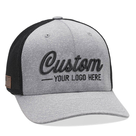 Flexfit 6311 – Melange Mesh Trucker Hat | Custom Hats with Your Logo in Bulk-Dekni-Creations