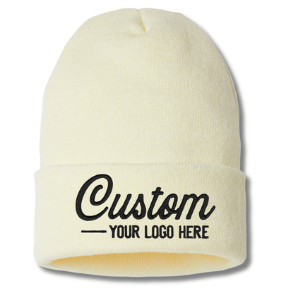Cap America SKN24 – Made in USA Sustainable Recycled Beanie | Custom Beanies with Your Logo in Bulk-embroidered-Dekni Creations Inc.