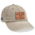 Khaki Richardson 382 Custom Leather Patch Snow Washed Cotton Baseball Hat by Dekni Creations