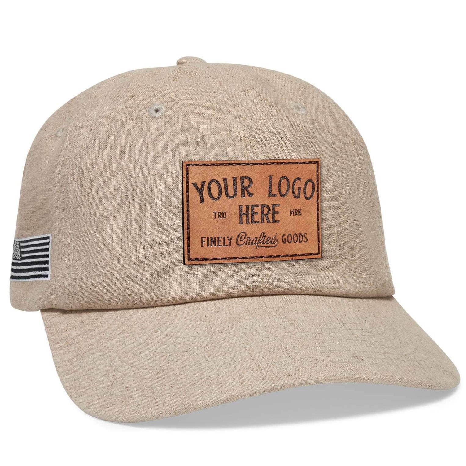 Richardson 252L – Premium Linen Dad Hat | Custom Hats with Your Logo in Bulk-Dekni-Creations