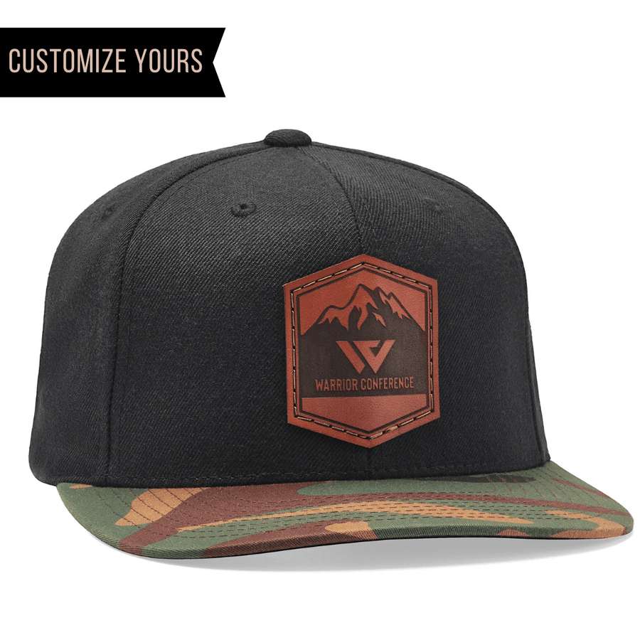 🧢 👉 Leather Patch Hats & Embroidered Hats With Your Custom Logo
