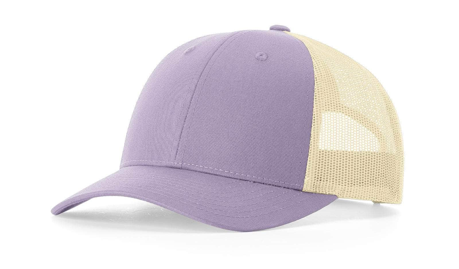 lilac birch richardson 115 low profile trucker customizable hats in bulk online with your logo for business