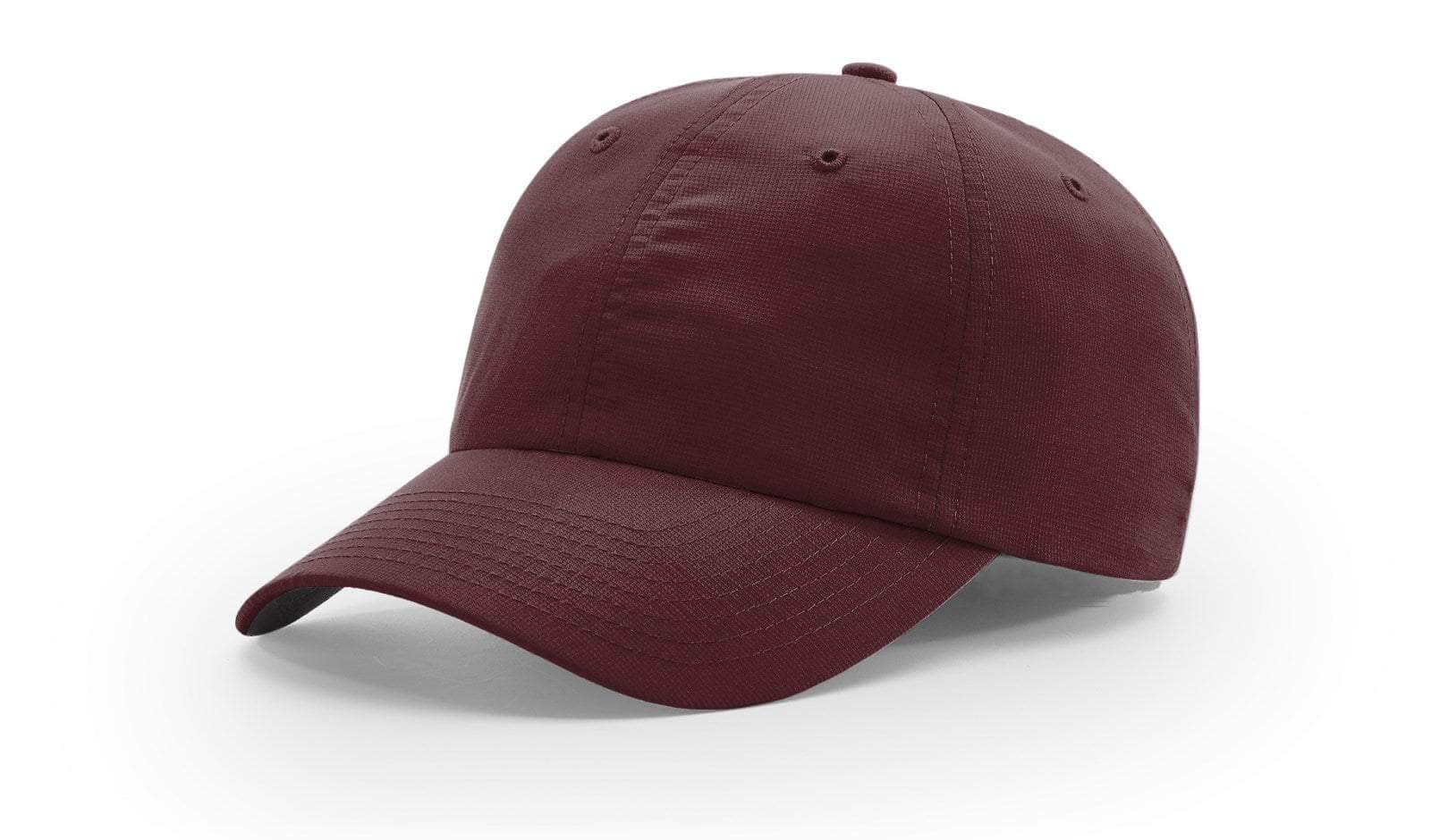 Richardson 220 – Lightweight Performance Baseball Dad Hat with UPF 35 | Custom Hats with Your Logo in Bulk-Maroon-Dekni-Creations