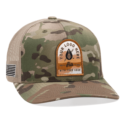 Yupoong 6606MC Custom Multicam Hat | Dekni Creations - Dekni
