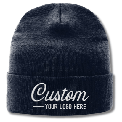 Richardson 139RE – Recycled Knit Beanie | Custom Beanies with Your Logo in Bulk-embroidered-Dekni Creations Inc.