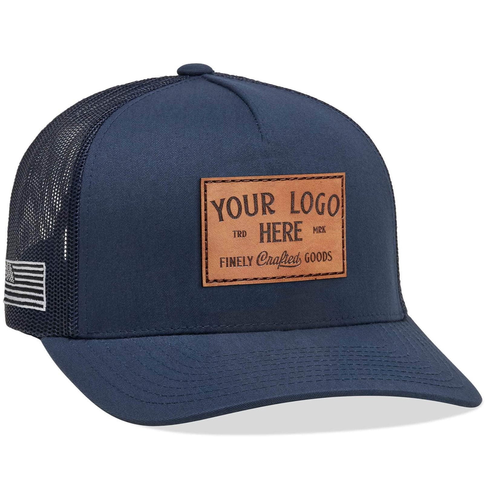 Yupoong 6506(T) – 5-Panel Trucker Hat | Custom Hats with Your Logo in Bulk-Dekni-Creations