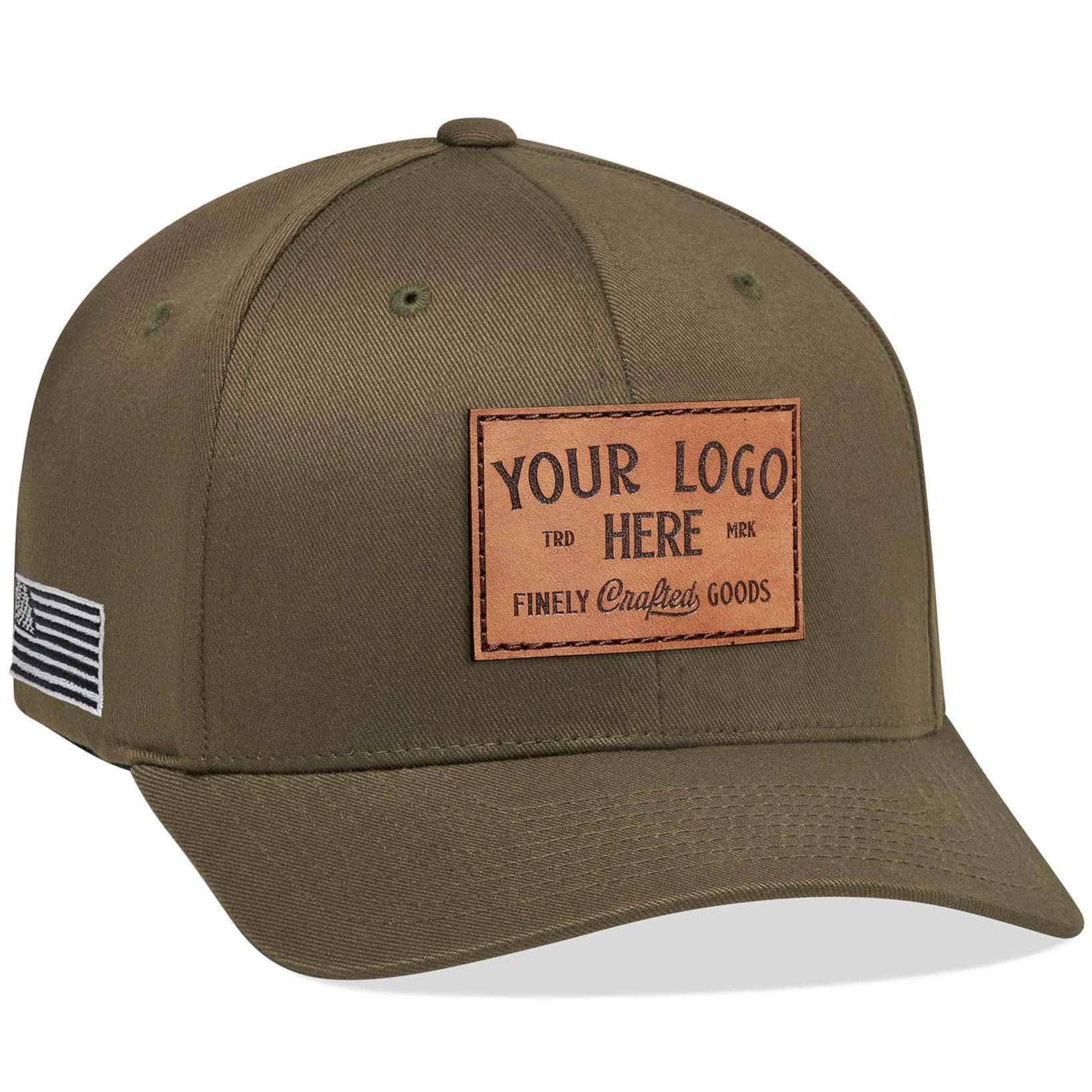 Flexfit 6277(T) – Fitted Wooly Combed Hat | Custom Hats with Your Logo in Bulk-Dekni-Creations