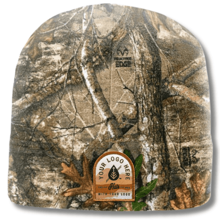 Richardson 121 – Camo Microfleece Beanie | Custom Beanies with Your Logo in Bulk-embroidered-Dekni Creations Inc.